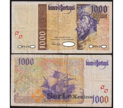 Португалия банкнота 1000 эскудо 1996 Р188 VF арт. 48988