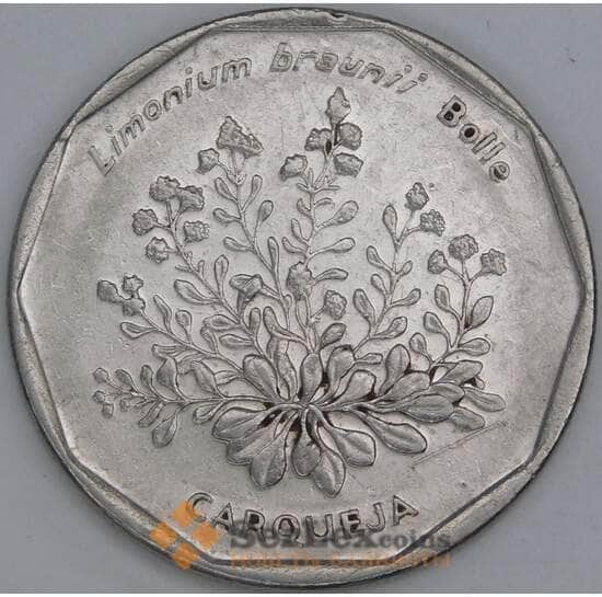 Кабо-Верде 20 эскудо 1994 КМ33 VF Растения - Limonium braunii  арт. 56234