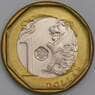 Сингапур монета 1 доллар 2017 КМ314 UNC арт. 42369
