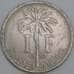 Бельгийское Конго 1 франк 1927 КМ20 F DES BELGES арт. 55314
