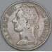 Бельгийское Конго 1 франк 1927 КМ20 F DES BELGES арт. 55314