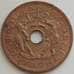 Монета Родезия и Ньясаленд 1 пенни 1962 КМ2 AU арт. 14544