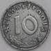 Германия монета 10 пфеннигов 1941 А КМ101 F  арт. 43454