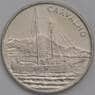 Кабо-Верде монета 10 эскудо 1994 КМ41 XF Корабль - Carvalho арт. 42077