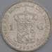 Нидерланды монета 1 гульден 1924 КМ161.1 XF арт. 43550