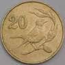 Кипр 20 центов 1983 КМ57.1 VF арт. 40025
