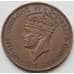 Монета Джерси 1/12 шиллинга 1937-1947 КМ18 XF арт. 7279
