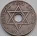 Монета Британская Западная Африка 1 пенни 1945 КМ19 VF арт. 7283
