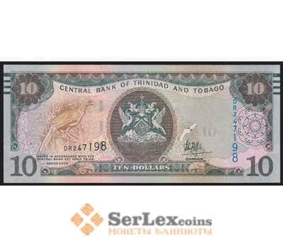 Тринидад и тобаго 10 долларов 2006 Р57b UNC арт. 51734