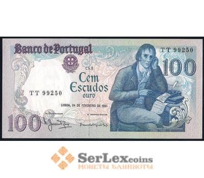Банкнота Португалия 100 эскудо 1981 Р178 UNC арт. 39738