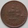Южная Африка ЮАР 1 пенни 1953-1960 КМ46 XF  арт. 7237
