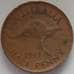 Монета Австралия 1/2 пенни 1961 КМ61 XF Кенгуру (J05.19) арт. 17157