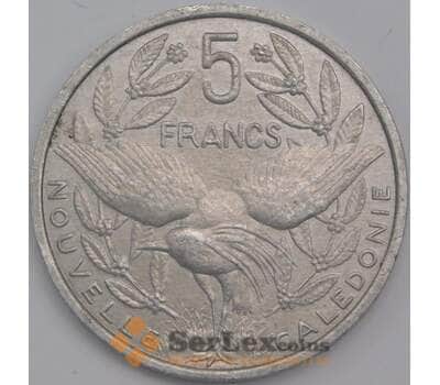 Новая Каледония монета 5 франков 2007 КМ16 XF арт. 43180