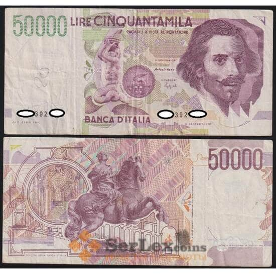 Италия банкнота 50000 лир 1992 Р116 VF арт. 49008