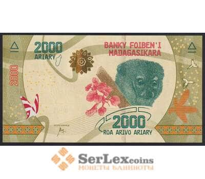 Мадагаскар банкнота 2000 ариари 2017 Р101 UNC арт. 47546