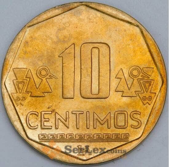 Перу 10 сентимо 2012 КМ305.4 UNC арт. 57642 Перу 10 сентимо 2012 КМ305.4 UNC арт. 57642