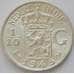 Монета Нидерландская Восточная Индия 1/10 гульдена 1945 P KМ318 AU (J05.19) арт. 16646