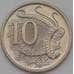 Монета Австралия 10 центов 1981 КМ65 UNC арт. 38097