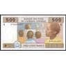 Габон 500 франков 2002 Р406А UNC литера А арт. 38375