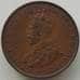 Монета Австралия 1 пенни 1929 КМ23 VF арт. 12294