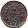Индия  Восточно-Индийская компания 1/12 анна 1835 КМ445 XF арт. 5945