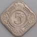 Кюрасао монета 5 центов 1948 КМ47 UNC арт. 47627