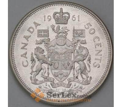 Монета Канада 50 центов 1961 КМ56  арт. 30731