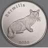 Строма 1 фунт 2020 UNC Бурмилла Кошка  арт. 53057