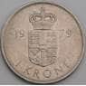 Дания 1 крона 1973-1989 КМ862 VF арт. 49448