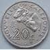 Монета Новая Каледония 20 франков 1986 КМ12 VF арт. 6598