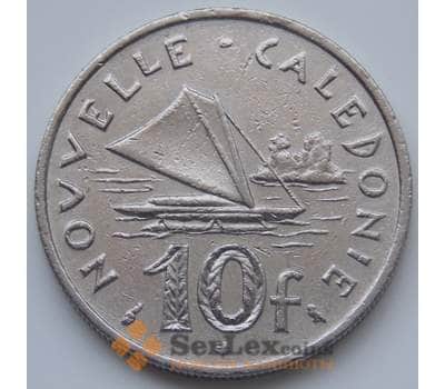 Монета Новая Каледония 10 франков 1967 КМ5 XF арт. 6596