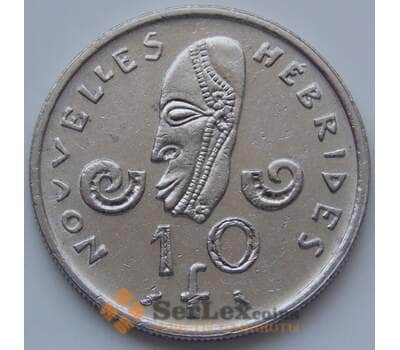 Монета Новые Гибриды 10 франков 1967 КМ2.1 XF арт. 6597