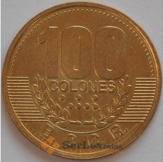 Коста-Рика 100 колонов 1995 КМ230а UNC (J05.19) арт. 17716