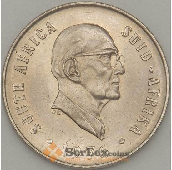 Южная Африка ЮАР 10 центов 1976 КМ94 UNC Фуше (J05.19) арт. 18236