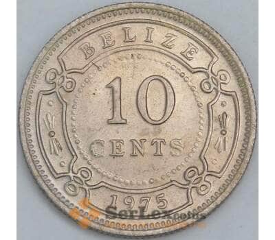 Белиз 10 центов 1975 КМ35 UNC арт. 57169