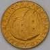 Монета Сан-Марино 200 лир 1992 КМ285 UNC 500 лет открытию Америки арт. 37183