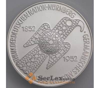 Германия жетон 5 марок 2004 D Национальный Музей Нюрнберг 1852-1952  арт. 39968