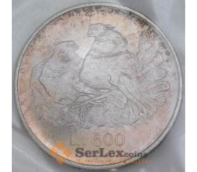 Сан-Марино 500 лир 1974 КМ37 UNC запайка арт. 56800