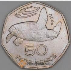 Святая Елена и Вознесения 50 пенсов 2006 КМ27 aUNC арт. 52114