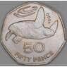 Святая Елена и Вознесения 50 пенсов 2006 КМ27 aUNC арт. 52114