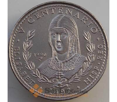 Монета Куба 1 песо 1990 КМ307 UNC  арт. 14015