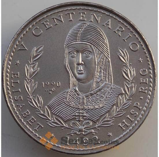 Куба 1 песо 1990 КМ307 UNC  арт. 14015