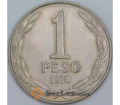 Чили 1 песо 1976 КМ208 XF арт. 57734