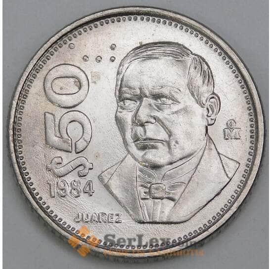 Мексика 50 песо 1984 КМ495 UNC арт. 56113