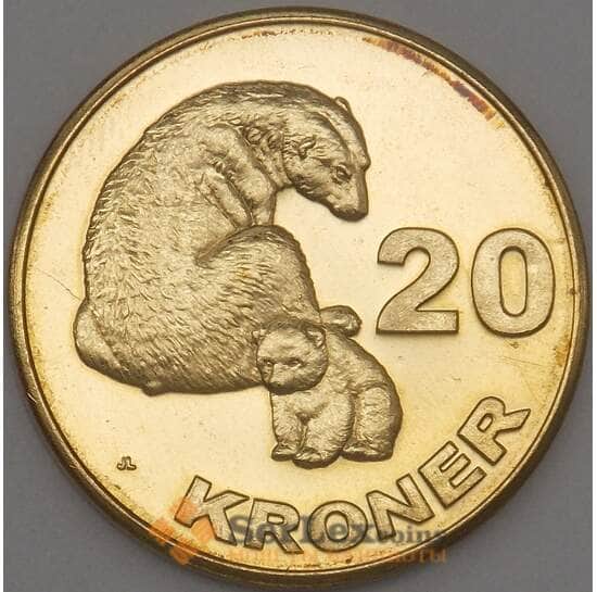Гренландия 20 крон 2010 UNC (n17.19) арт. 21116