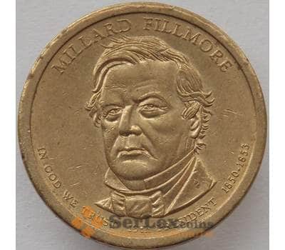 Монета США 1 доллар 2010 P КМ475 XF Президент Филлмор арт. 15413