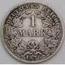 Германия монета 1 марка 1876 G КМ7 VF- арт. 48788