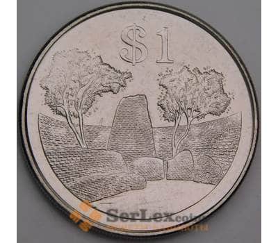 Зимбабве 1 доллар 2002 КМ6а UNC арт. 46404