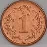 Зимбабве 1 цент 1995 КМ1а aUNC арт. 51285
