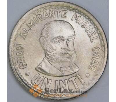 Перу 1 инти 1987 КМ296 UNC арт. 57648